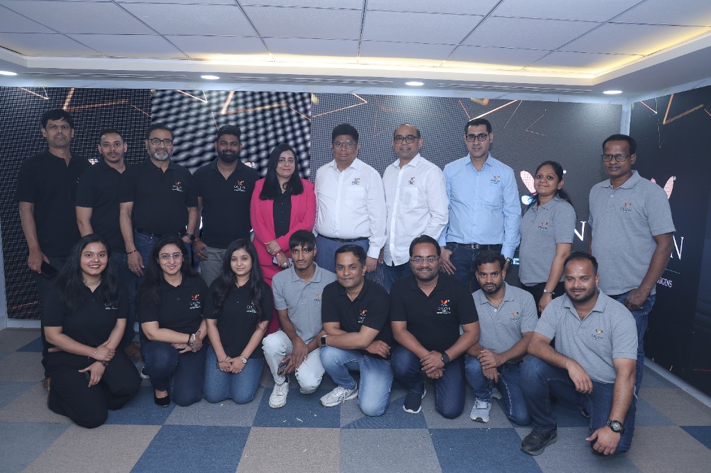 Orion LED team at the Experience Centre